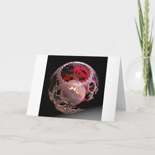 Söt på Rosa Cogs Helgkort (Framsida)