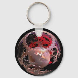 Söt på Rosa Cogs Nyckelring