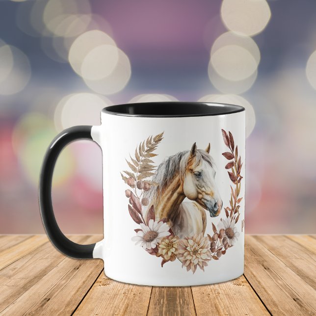 Söt Palomino Quarterhorse Autumn WAN Mugg (Skapare uppladdad)
