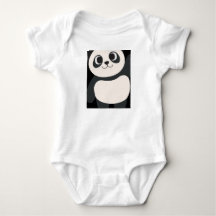 Söt panda baby T-shirt 👶😇