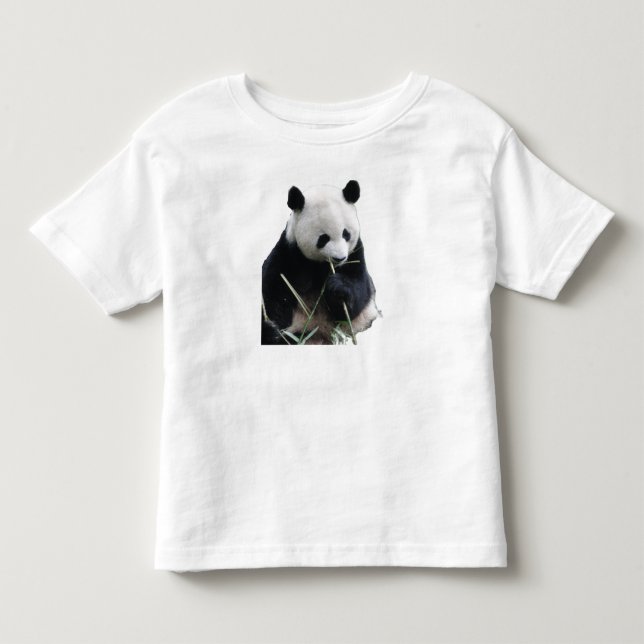 Söt Panda Barn T-Shirt (Framsida)