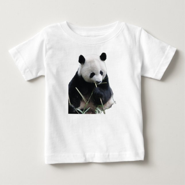 Söt Panda Bebis T Shirt (Framsida)