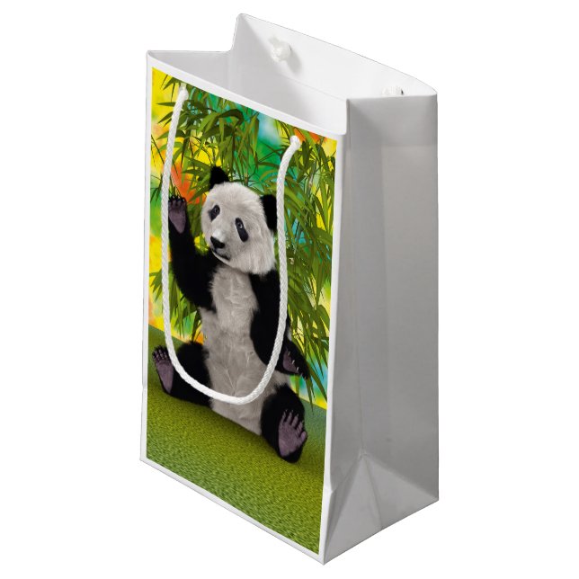 Söt Panda Björn Kawaii Djurälskare Perfekt Present (Framsidan Vinklad)