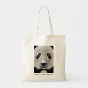 Söt Panda Björn Kawaii Djurälskare Perfekt Present Tygkasse