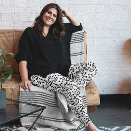 Söt Panda Björn Mönster Roligt Djur  Leggings
