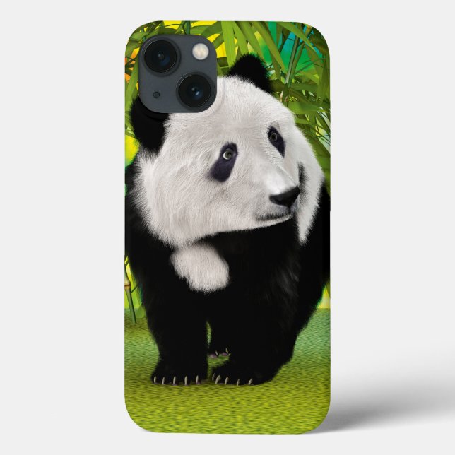 Söt Panda Björnunge Kawaii Djurälskare Present (Baksida)
