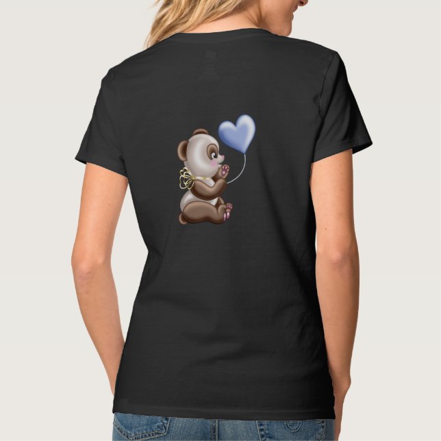 Söt Panda Design T-Shirt (Baksida)
