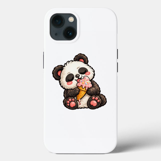 Söt Panda Glass (Baksida)