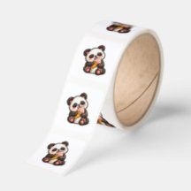 Söt Panda Glass