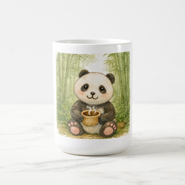 Söt panda kaffemugg (Center)