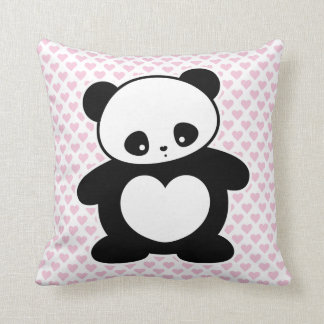 Söt panda kudde