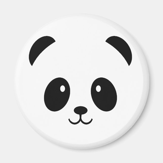 Söt Panda Kylskåp Magnet Kylskåp Pandas (Framsidan)