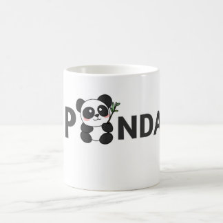 Söt Panda-mugg - Bedårande svart och vit mugg