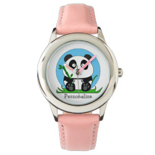 Söt Panda Personlig Armbandsur