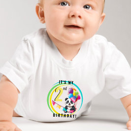 Söt Panda - Personlig T Shirt