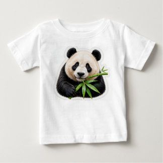 Söt panda t shirt
