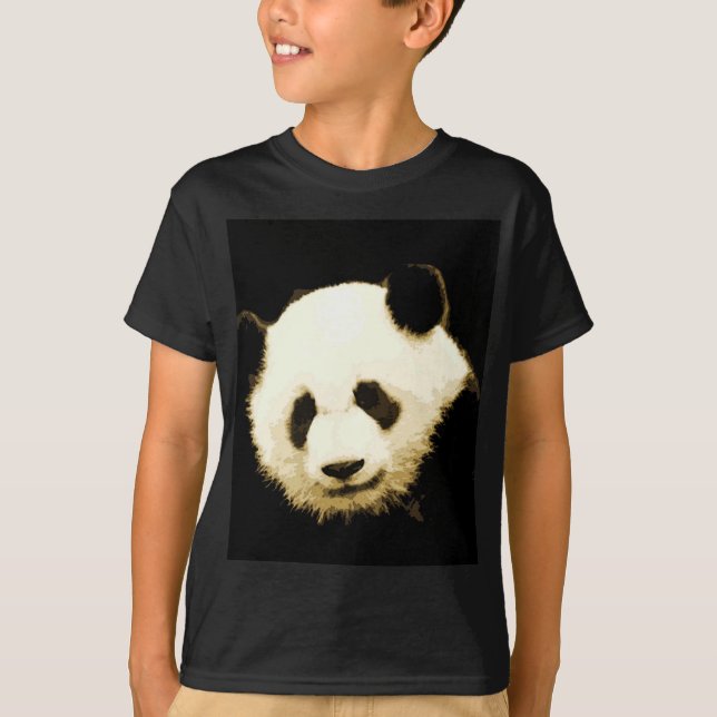 Söt Panda T-shirt (Framsida)