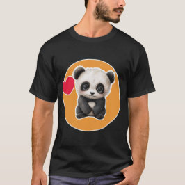 Söt Panda T Shirt