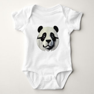 Söt pandabarn-bodysuit – t shirt