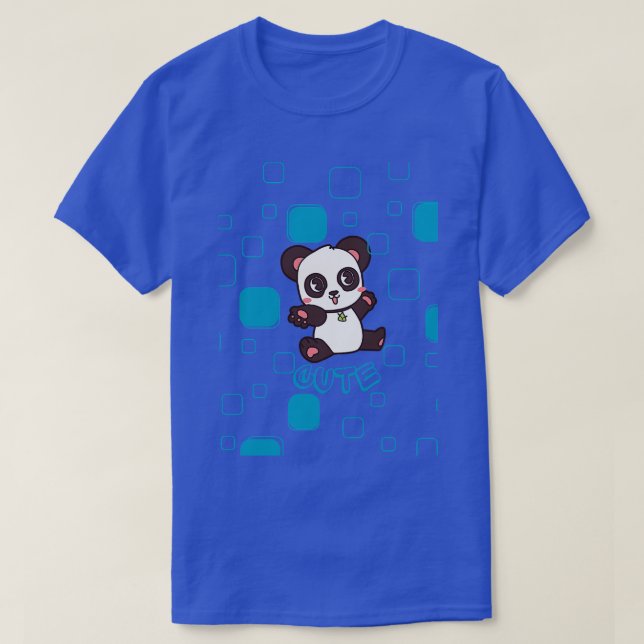 söt pandandandnöd t shirt (Design framsida)
