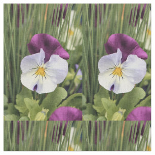 Söt Pansies-väv Tyg