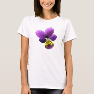 Söt Pansy Dam T Shirt