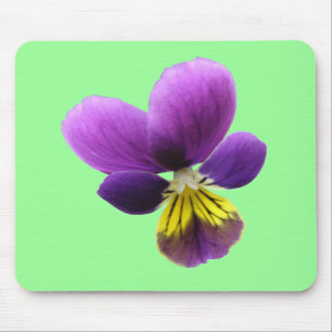 Söt Pansy Mousepad Musmatta