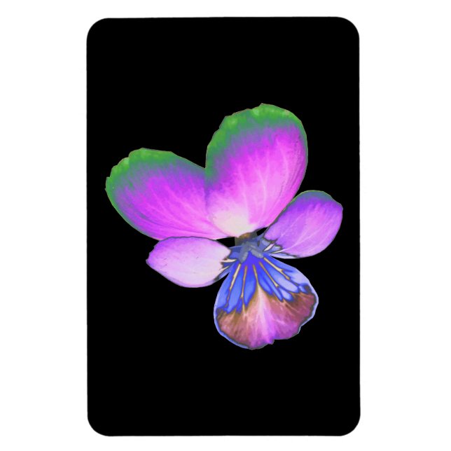 Söt Pansy Premium Magnet (Vertikal)