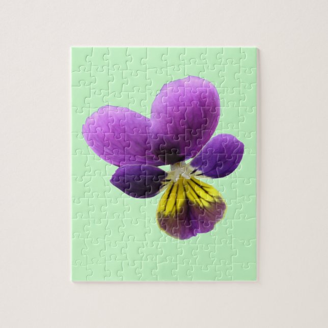 Söt Pansy Puzzle Pussel (Vertikal)