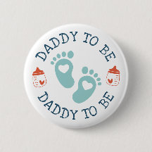 Söt pappa att vara anpassad baby shower-fest