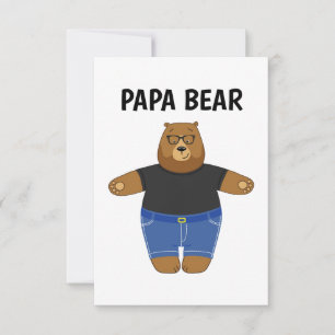 Söt Pappa Björn Fars Dag Present Specialmugg