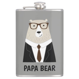 Söt Pappa Björn Fars Dag Present Specialmugg Fickplunta