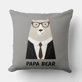 Söt Pappa Björn Fars Dag Present Specialmugg Kudde