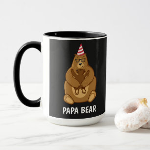 Söt Pappa Björn Fars Dag Present Specialmugg Mugg