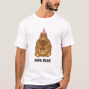 Söt Pappa Björn Fars Dag Present Specialmugg T Shirt