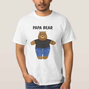Söt Pappa Björn Fars Dag Present Specialmugg T Shirt
