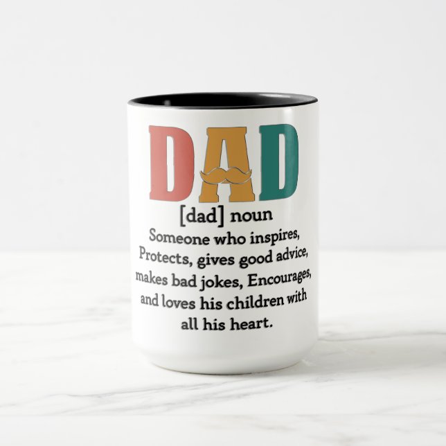 Söt Pappa Definition Mugg (Center)