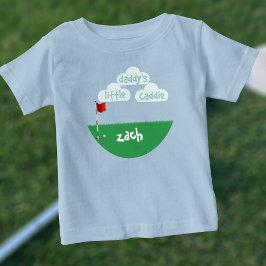 Söt Pappa Lilla Caddie Junior Golfare Tröja