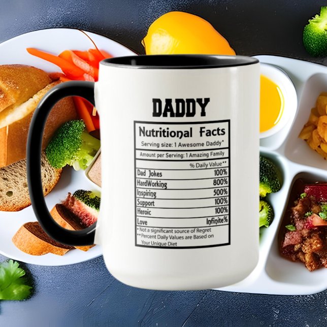 Söt pappa ord art mugg (Skapare uppladdad)