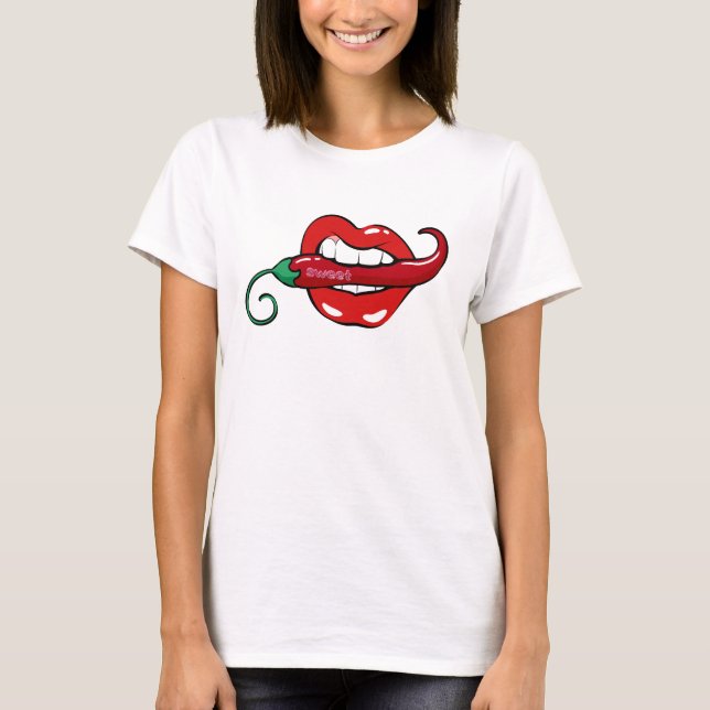 söt paprika t shirt (Framsida)