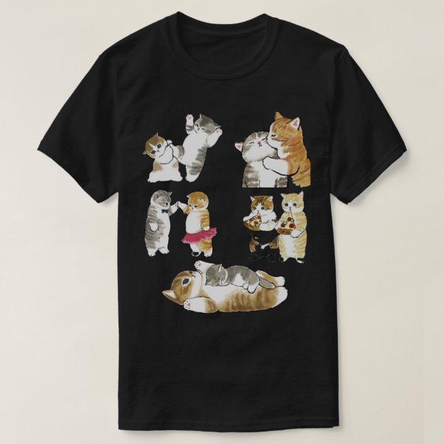Söt par av Mofu Sand T Shirt (Design framsida)