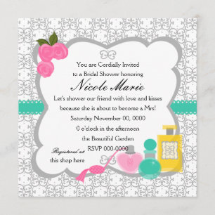 Söt Parfym Inbjudningar