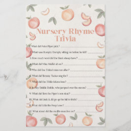 söt päronkammar rim trivia baby shower