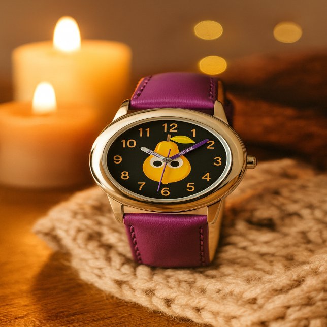 Söt Päronklocka för Barn Armbandsur (Skapare uppladdad)