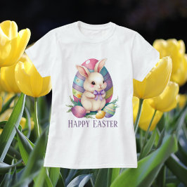 söt Påskhare lägga till text T Shirt