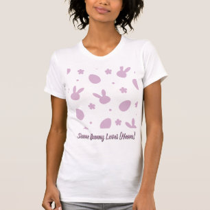 Söt påskharpatterntröja – Pastellhare & Ä T Shirt