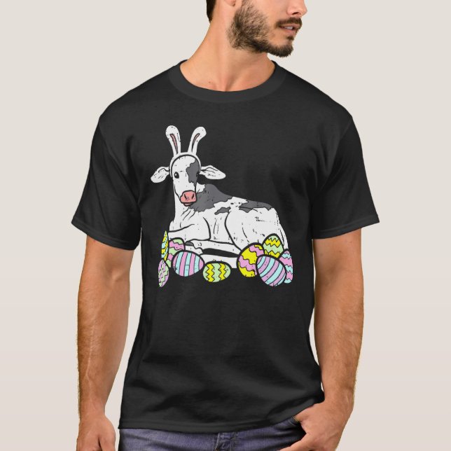 Söt påskko påskägg t shirt (Framsida)