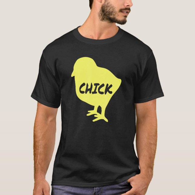 Söt påskkyckling  Vårkyckling Grafik T Shirt (Framsida)