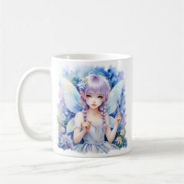 Söt Pastel Fairy Kaffemugg