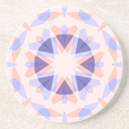 Söt Pastel Lila Peach Star Eclectic Kitsch Underlägg